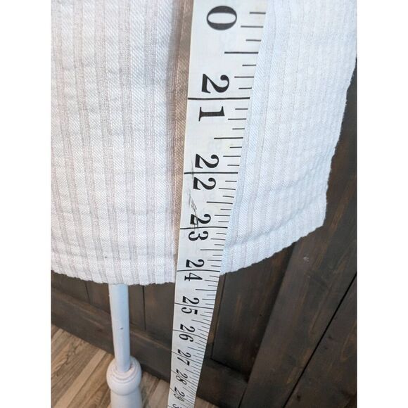 Above and Beyond Shirt Top Blouse Women's Small Half Sleeve Cream - Picture 4 of 8